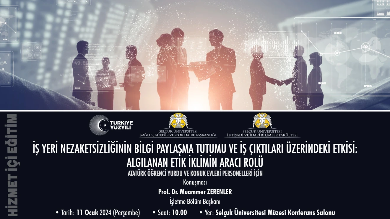 Yurt Çalışanlarına  ALGILANAN ETİK EĞİTİMİ Gerçekleştirildi